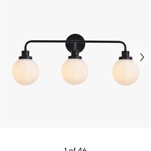 POTTERY BARN Belling Triple Sconce Light Fixture *NIB*